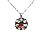 Mariana Guardian Angel  Necklace  Romance on Rhodium