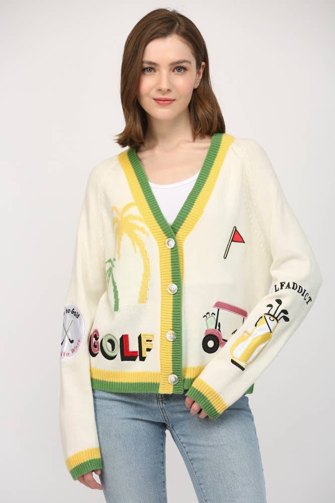 PAR-TEE-TIME Cardigan