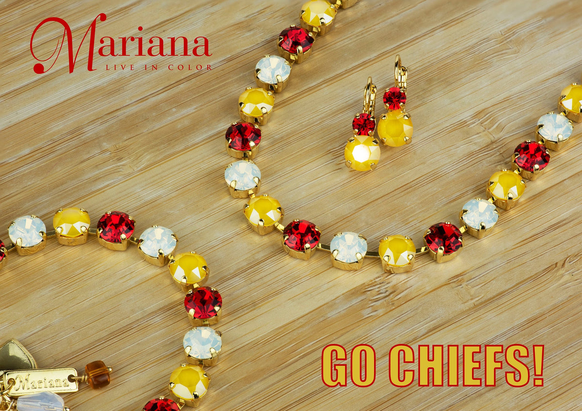 Mariana Football Plain Bracelet on Gold