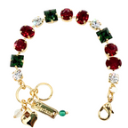 Mariana Bracelet Square, Oval, Circle Holiday on Gold
