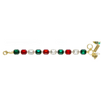 Mariana Emerald Cut  Bracelet Holiday on Gold