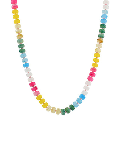 Multi Brights Acrylic Bauble Bead Necklace Main image