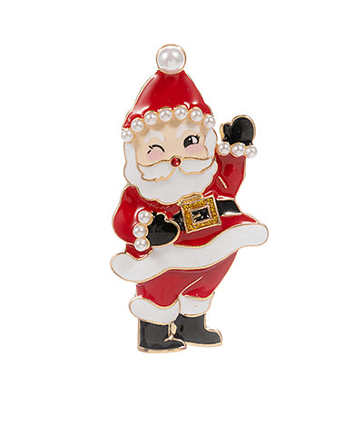 Santa Clause Enamel Pin