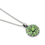Mariana Guardian Angel Birthstone Necklace - August on Silver