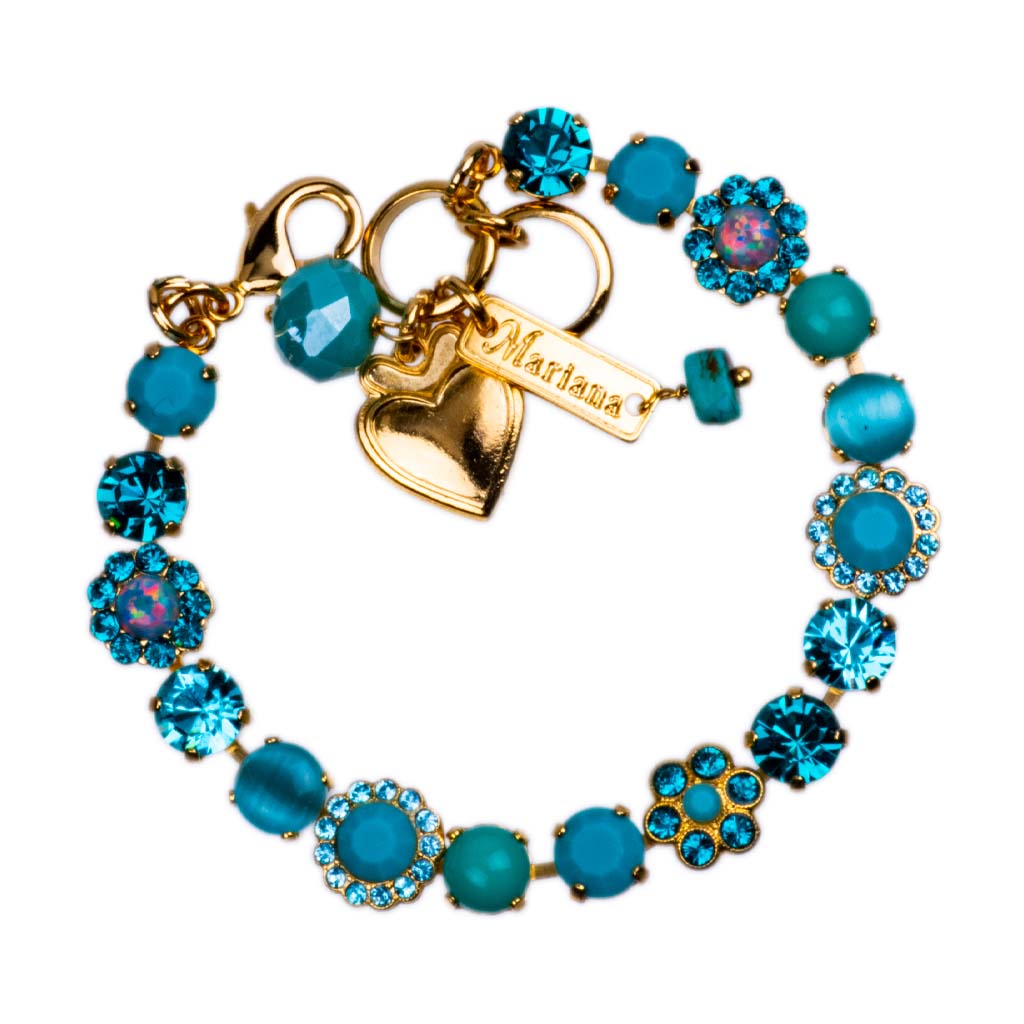 Mariana Bracelet Small Flower Addicted to Love on  Gold