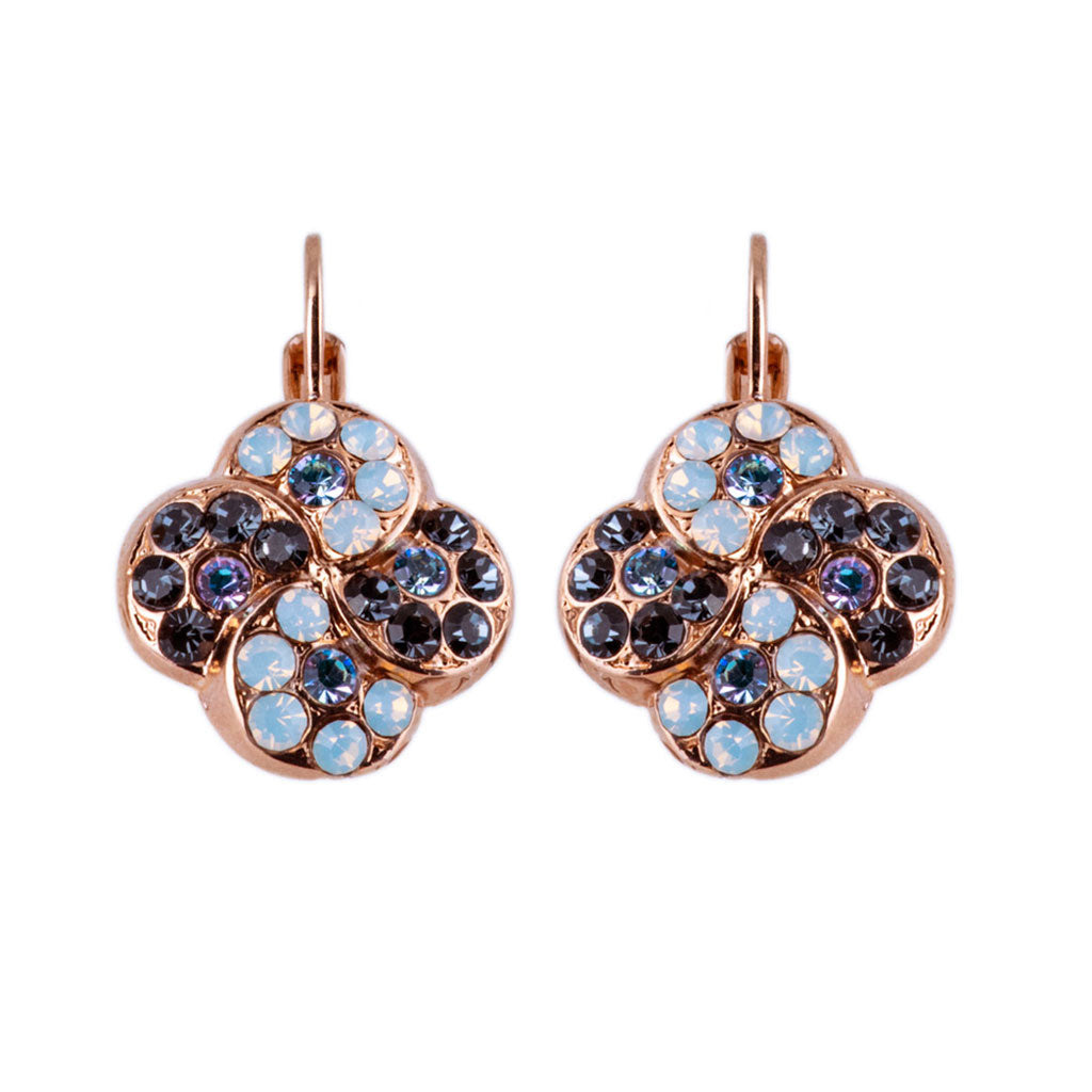 Mariana Quatrefoil Earring Ice Queen on Rose Gold Main image