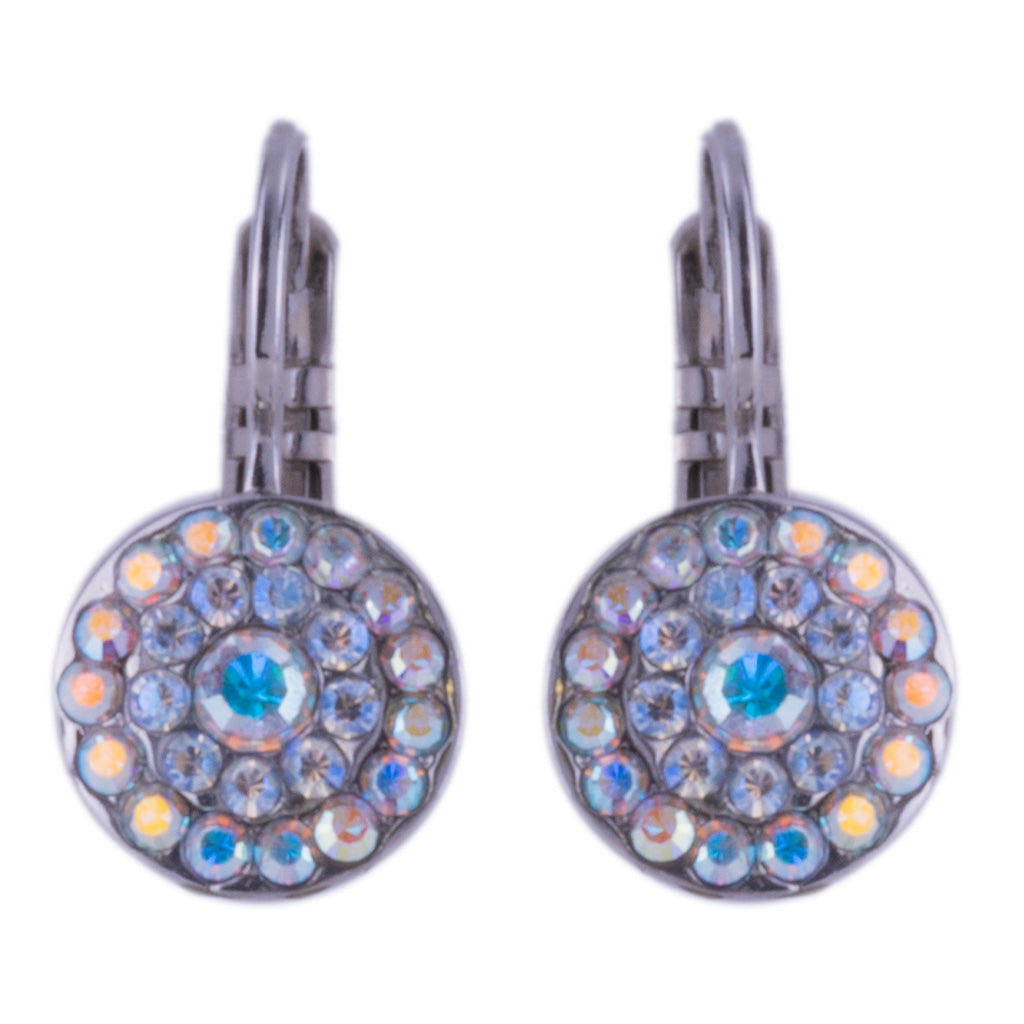 Mariana Small Earrings Neutrals on Rhodium Secondary image