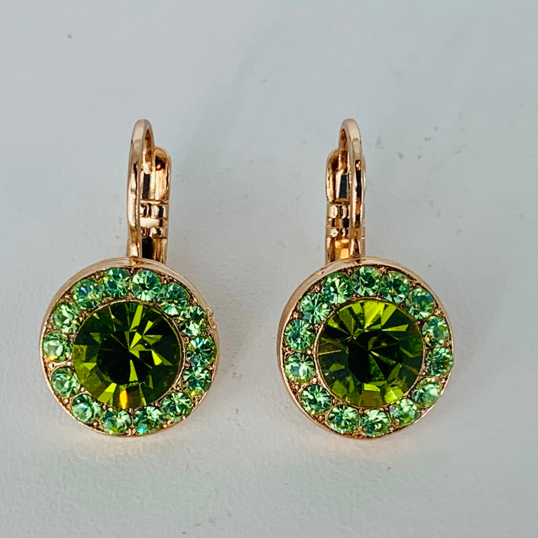 Mariana Earrings in Caribbean Cruise on Rose Gold Secondary image
