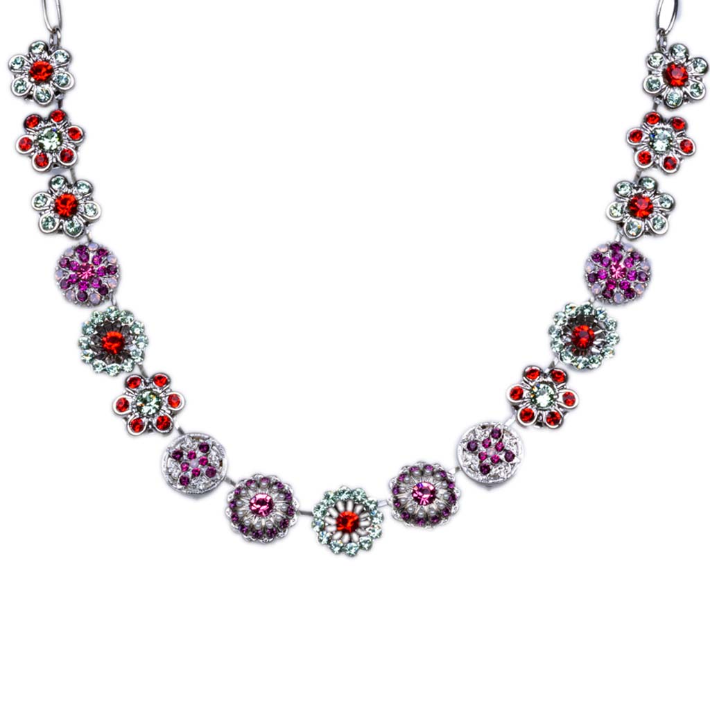 Mariana Extra Large Necklace in Enchanted on Rhodium