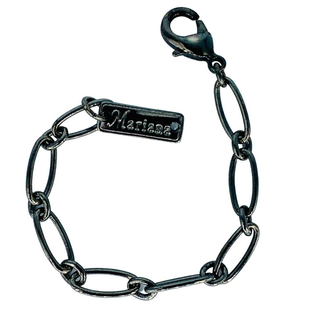 Necklace Extender in  Graphite Main image