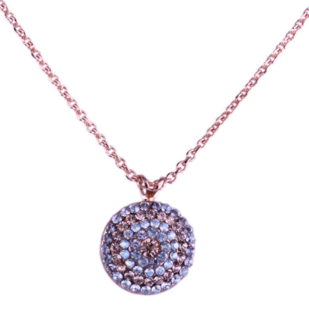 Mariana Pave Pendant Dancing in the Moonlight on Rose Gold
